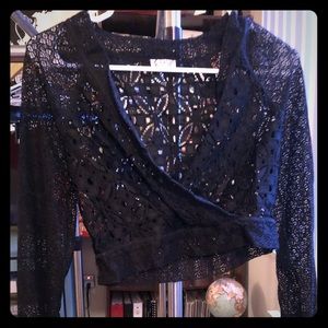 Free People Lace top